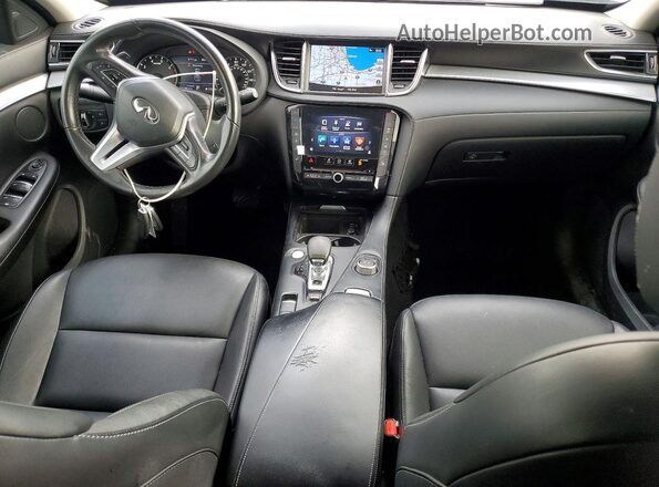 3PCAJ5M31KF130036 2019 INFINITI QX50 Серый Вид панели приборов