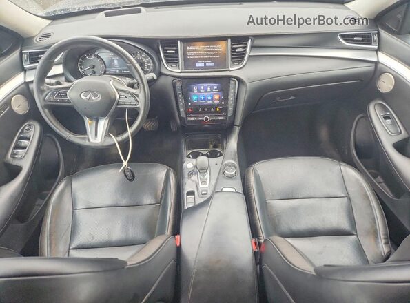 3PCAJ5M32KF100494 2019 INFINITI QX50 Черный Вид панели приборов
