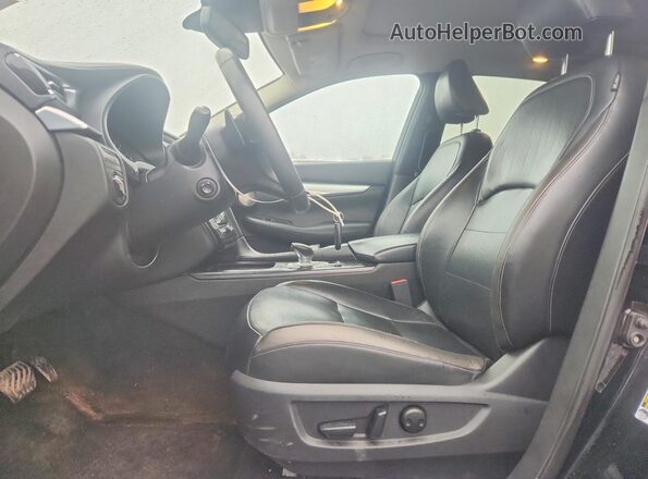 3PCAJ5M32KF100494 2019 INFINITI QX50 Черный Вид салона спереди