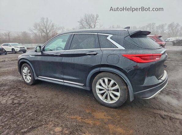 3PCAJ5M32KF100494 2019 INFINITI QX50 Черный Задняя левая четверть