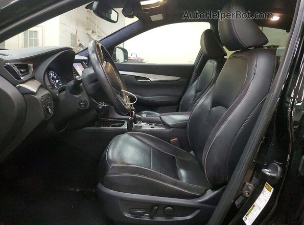 3PCAJ5M32KF104710 2019 INFINITI QX50 Черный Вид салона спереди