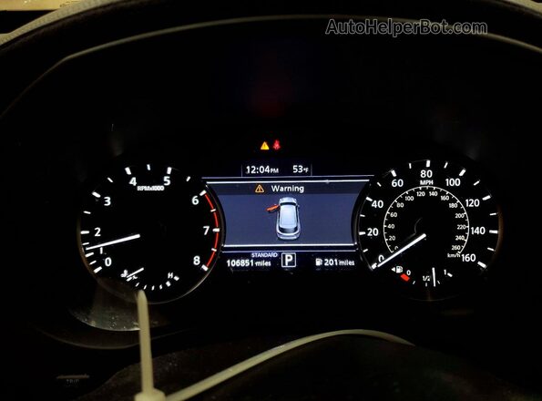 3PCAJ5M32KF104710 2019 INFINITI QX50 Черный Вид щитка приборов