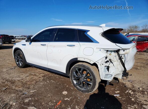 3PCAJ5M32KF105291 2019 INFINITI QX50 White Tył lewy