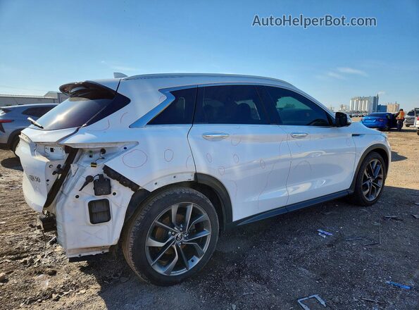 3PCAJ5M32KF105291 2019 INFINITI QX50 White Tył prawy