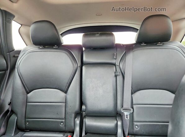 3PCAJ5M33KF126151 2019 INFINITI QX50 Gray Rear seats view