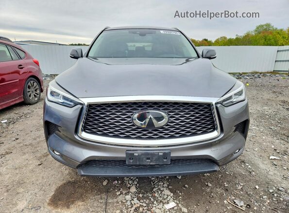 3PCAJ5M33KF126151 2019 INFINITI QX50 Gray Front view