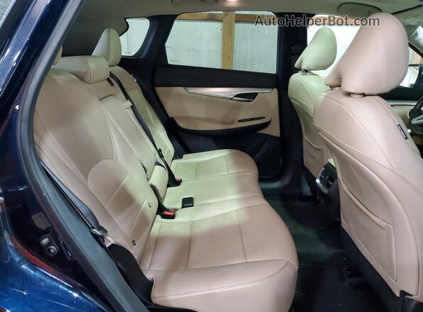 3PCAJ5M33LF117550 2020 INFINITI QX50 Blue Вид задньої частини салону