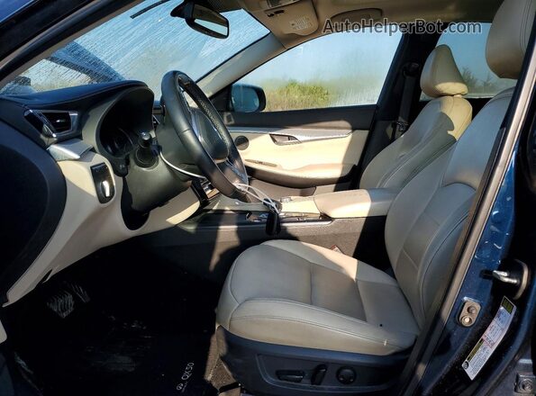 3PCAJ5M33LF117550 2020 INFINITI QX50 Blue Вид салону спереду