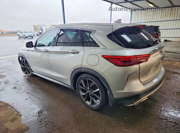 3PCAJ5M34KF105938 2019 INFINITI QX50 Silver Tył lewy