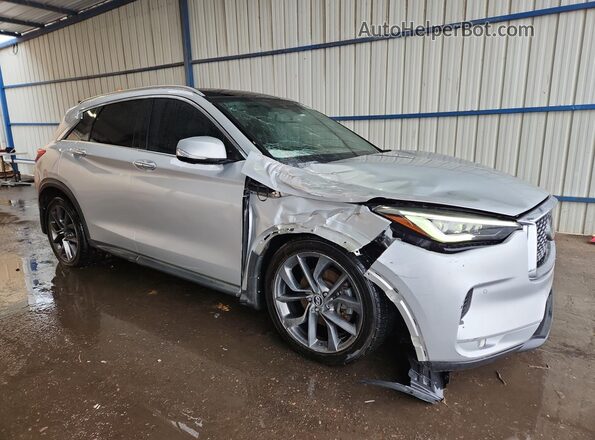 3PCAJ5M34KF105938 2019 INFINITI QX50 Silver 