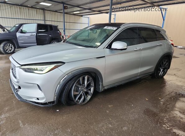 3PCAJ5M34KF105938 2019 INFINITI QX50 Silver 
