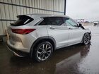 2019 Infiniti Qx50 Essential Silver vin: 3PCAJ5M34KF105938 Damage: Right Qtr Panel, Dent(S) W/ Paint Dmg, > 12 Inches