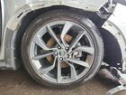 2019 Infiniti Qx50 Essential Silver vin: 3PCAJ5M34KF105938 Damage: Right Front Wheel, Broken, Replacement Required
