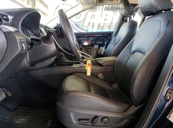 3PCAJ5M34KF106409 2019 INFINITI QX50 Blue Вид салону спереду