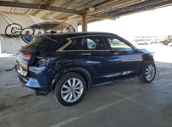 3PCAJ5M34KF106409 2019 INFINITI QX50 Blue Задня права чверть