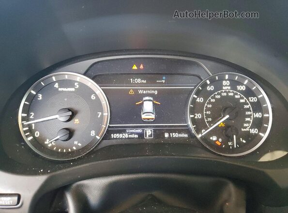 3PCAJ5M34KF106409 2019 INFINITI QX50 Blue Вид щитка приладів