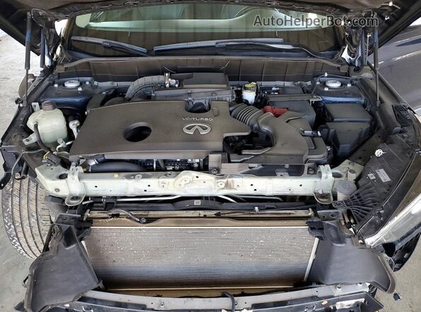 3PCAJ5M34KF106409 2019 INFINITI QX50 Blue Вид задньої частини салону