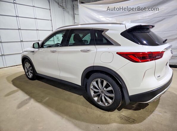 3PCAJ5M35KF147289 2019 INFINITI QX50 White Trasero izquierdo
