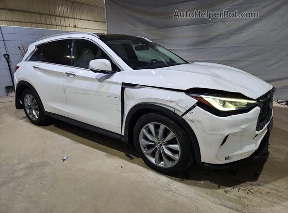 3PCAJ5M35KF147289 2019 INFINITI QX50 White Delantero derecho