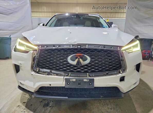3PCAJ5M35KF147289 2019 INFINITI QX50 White Vista frontal