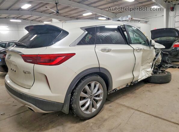 3PCAJ5M35LF111281 2020 INFINITI QX50 Белый Задняя правая четверть