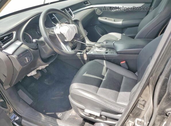 3PCAJ5M35LF111653 2020 INFINITI QX50 Black Вид салону спереду