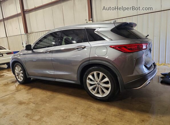 3PCAJ5M36KF107321 2019 INFINITI QX50 Серый Задняя левая четверть