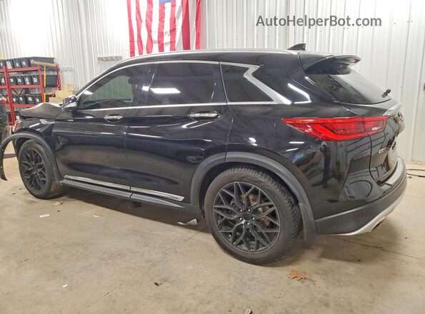 3PCAJ5M36KF131764 2019 INFINITI QX50 Черный Задняя левая четверть