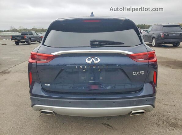 3PCAJ5M37LF110617 2020 INFINITI QX50 Синий Вид сзади