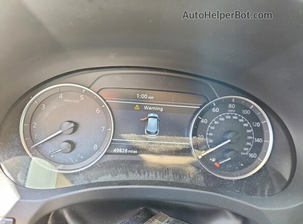 3PCAJ5M37LF110617 2020 INFINITI QX50 Синий Вид щитка приборов