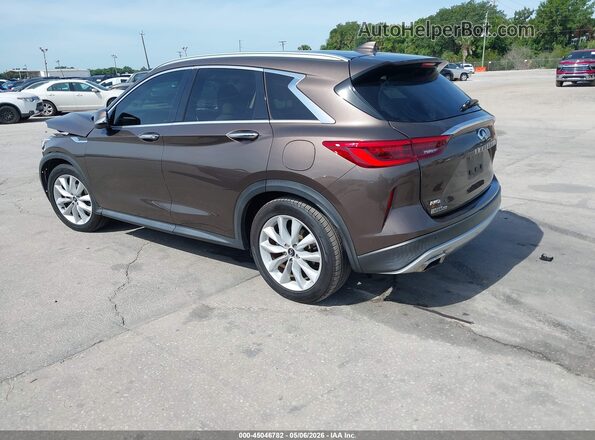 3PCAJ5M38KF109913 2019 INFINITI QX50 Коричневый Задняя левая четверть