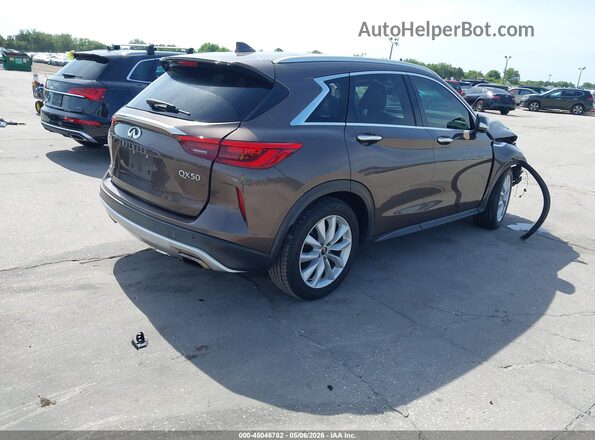 3PCAJ5M38KF109913 2019 INFINITI QX50 Коричневый Задняя правая четверть