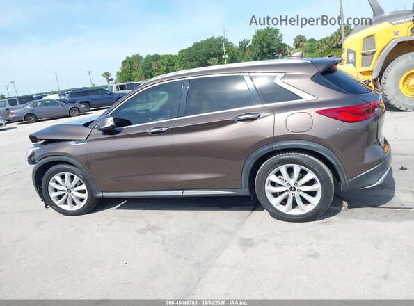 3PCAJ5M38KF109913 2019 INFINITI QX50 Коричневый Панорамный вид салона 360°