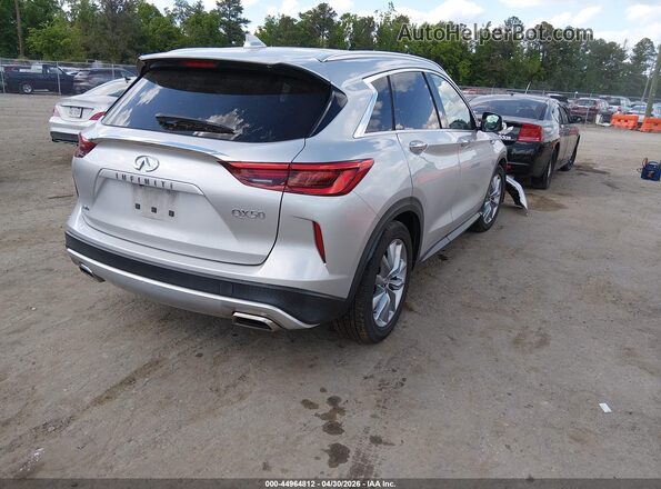 3PCAJ5M38KF131202 2019 INFINITI QX50 Silver Rear right