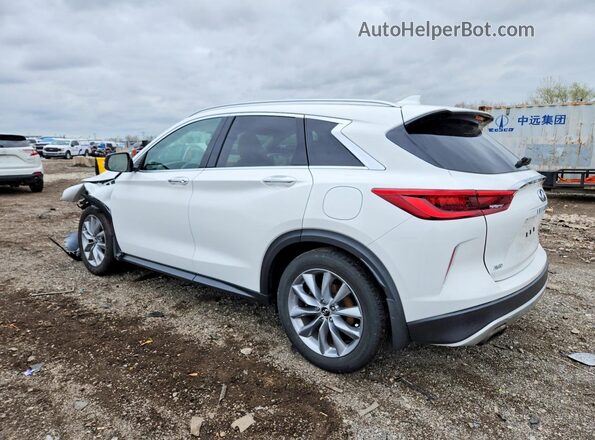 3PCAJ5M38KF137694 2019 INFINITI QX50 Белый Задняя левая четверть