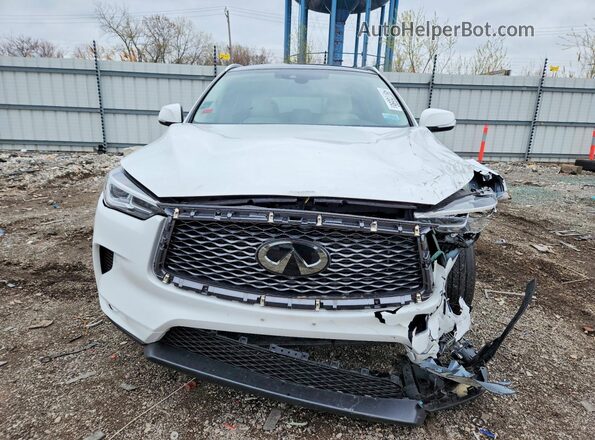 3PCAJ5M38KF137694 2019 INFINITI QX50 Белый Вид спереди