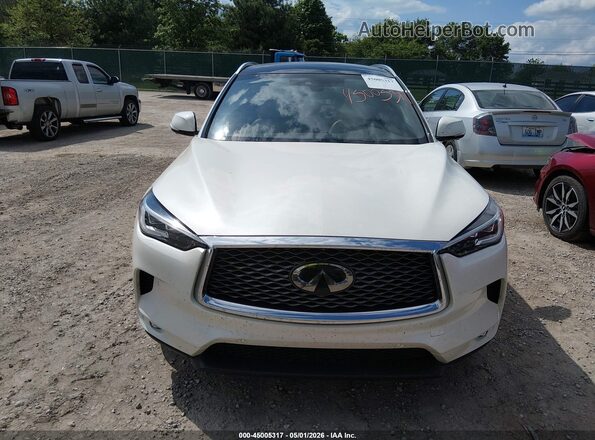3PCAJ5M38KF138604 2019 INFINITI QX50 Белый Вид щитка приборов