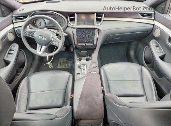 3PCAJ5M39KF133024 2019 INFINITI QX50 Белый Вид панели приборов