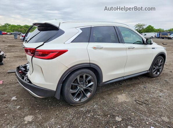 3PCAJ5M39KF133024 2019 INFINITI QX50 Белый Задняя правая четверть