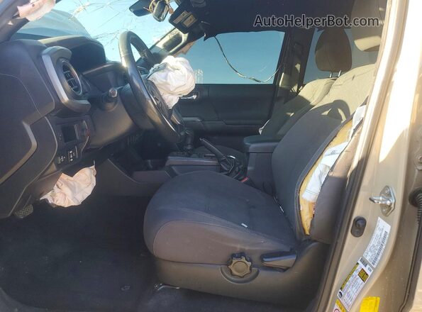 3TMBZ5DN3KM020065 2019 TOYOTA TACOMA Tan Widok wnętrza z przodu