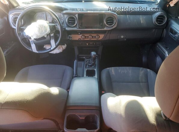 3TMBZ5DN3KM020065 2019 TOYOTA TACOMA Tan Widok deski rozdzielczej