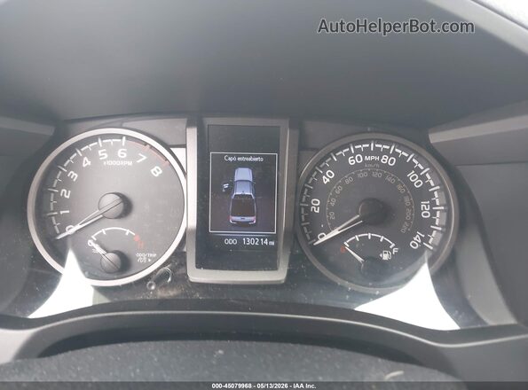 3TMBZ5DN3KM021751 2019 TOYOTA TACOMA Silver Vista de los asientos traseros