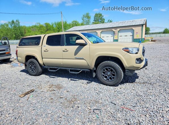 3TMCZ5AN0JM175809 2018 TOYOTA TACOMA Tan Delantero derecho