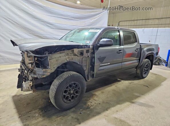 3TMCZ5AN0KM218918 2019 TOYOTA TACOMA Gray წინა მარცხენა ხედი სამი მეოთხედიდან