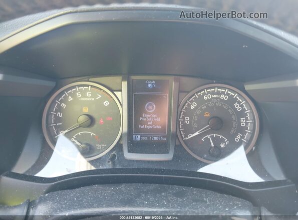 3TMCZ5AN1HM067323 2017 TOYOTA TACOMA Gray Հետևի նստատեղերի տեսք