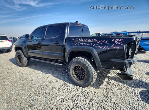 3TMCZ5AN1HM100479 2017 TOYOTA TACOMA Черный Задняя левая четверть