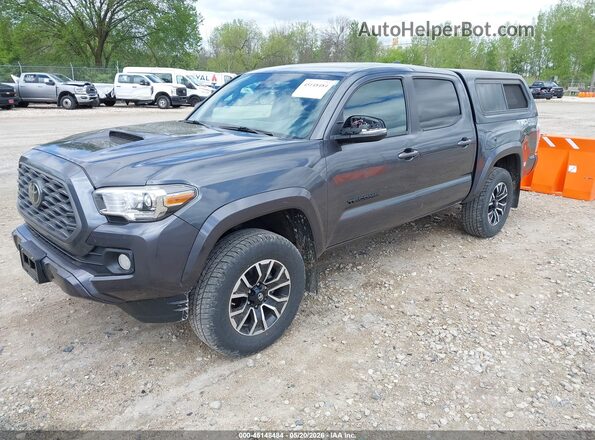 3TMCZ5AN1MM372234 2021 TOYOTA TACOMA Gray Передня ліва чверть