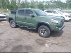 2021 Toyota Tacoma Trd Off-road Green vin: 3TMCZ5AN1MM446798