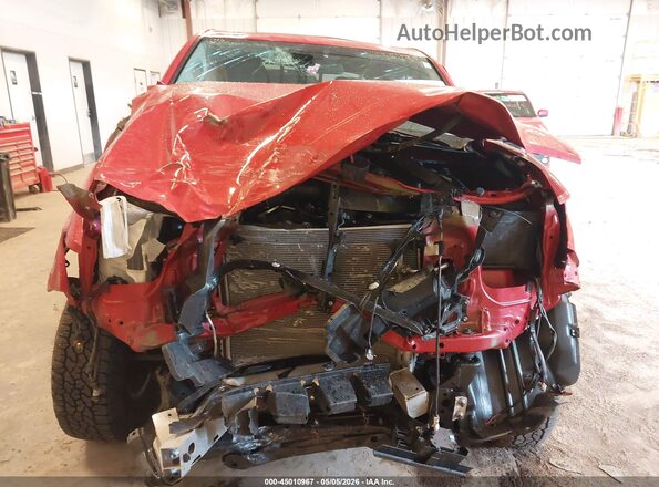 3TMCZ5AN2MM398552 2021 TOYOTA TACOMA Красный Вид щитка приборов