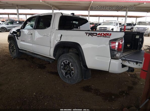 3TMCZ5AN4MM410667 2021 TOYOTA TACOMA Белый Задняя левая четверть